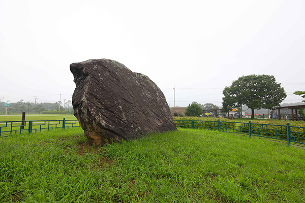 강화 고인돌 유적 단독 고인돌 모습