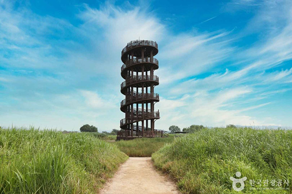 시흥 갯골생태공원 흔들전망대